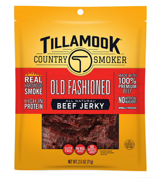 Tillamook Old Fashioned Beef Jerky 2.5oz