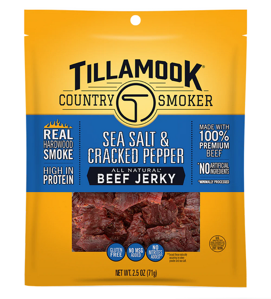 Tillamook Peppered Beef Jerky 2.5oz