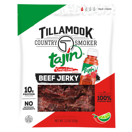Tillamook Tajin Beef Jerky 2.2oz