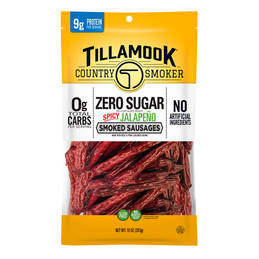 Tillamook Zero Sugar Jalapeno Sticks 10oz