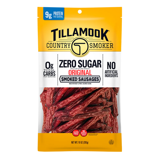 Tillamook Zero Sugar Original Sausage Sticks 10oz