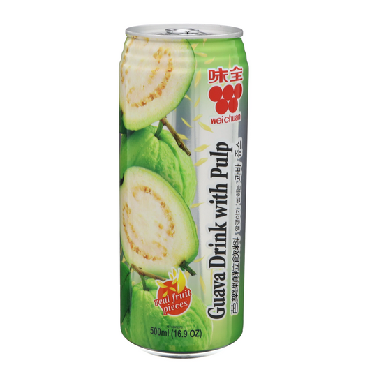 Wei Chuan Guava Drink w/ Pulp 16.9fl oz.