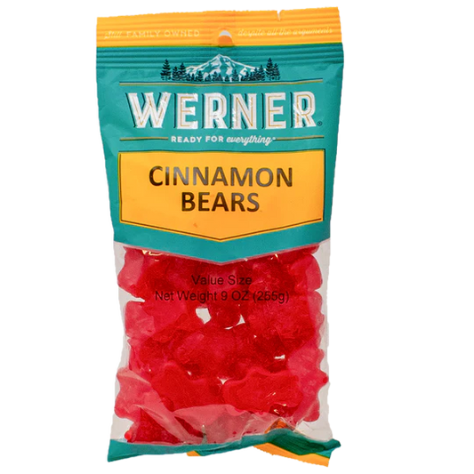 Werner Candy Cinnamon Bears 9oz