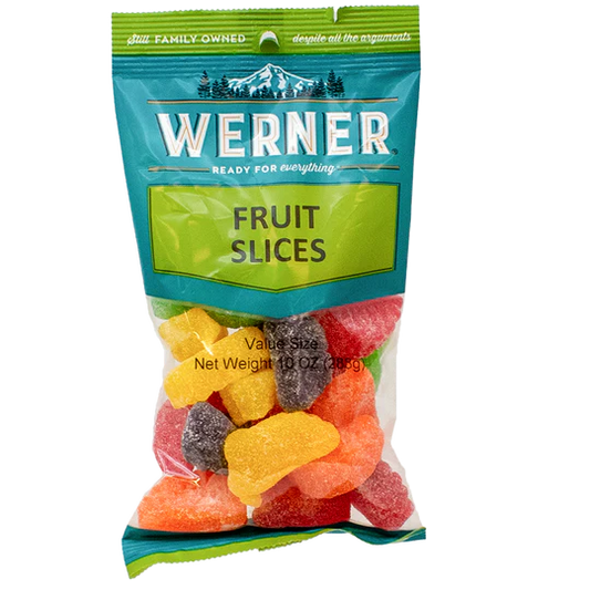 Werner Candy Fruit Slices 10.5oz