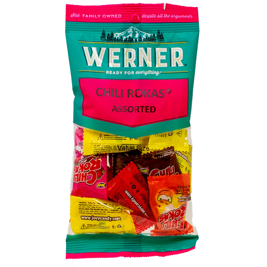 Werner Candy Hispanic Chili Rokas Assorted 3.5oz