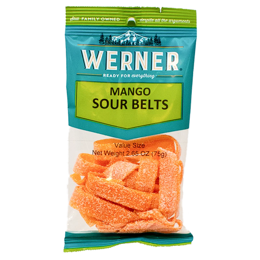 Werner Candy Mango Belts 2.65oz