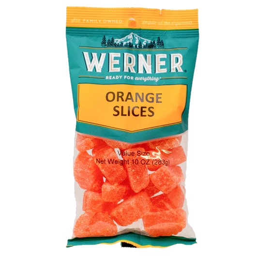 Werner Candy Orange Fruit Slices 10.5oz