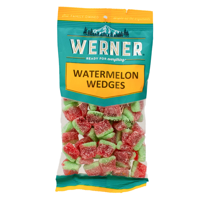 Werner Candy Watermelon Wedges 6.5oz
