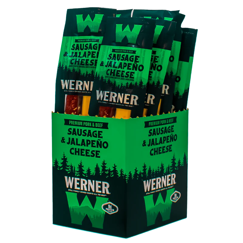 Werner Combos Sausage & Jalapeno Cheese 1.5oz