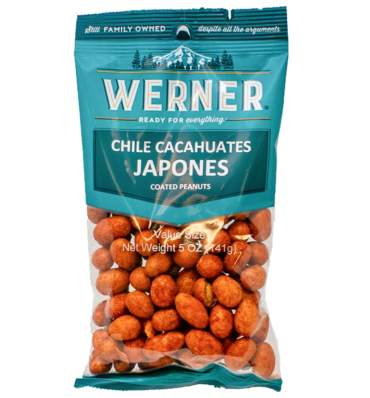 Werner Japones Chile Peanuts 5oz