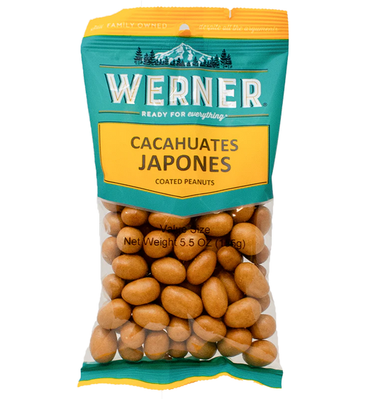 Werner Japones Peanuts 5.5oz