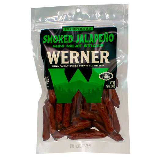 Werner Mini Sticks Jalapeno 12oz