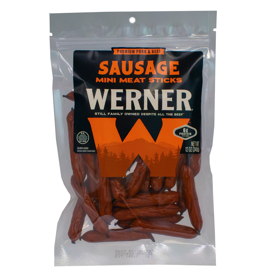 Werner Mini Sticks Sausage 12oz
