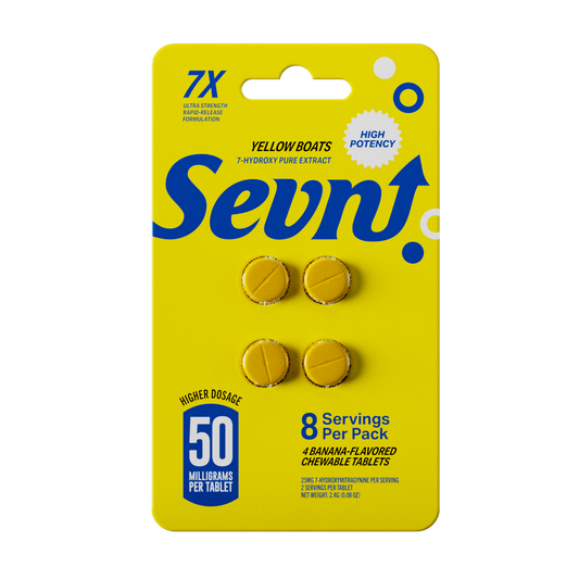 Sevn Hydroxy Yellow Boats 50mg-Tab (200mg-Card)