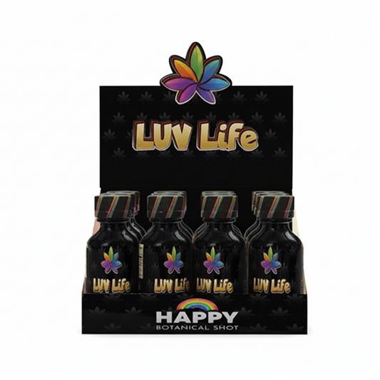 Luv Life Kratom & Kava Shot Bottle