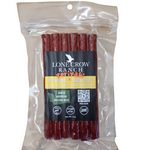 shopnathans.com Lone Crow all natural teriyaki meat snack sticks in a 6oz vacuum sealed clear plastic package