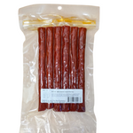 shopnathans.com Lone Crow all-natural BBQ meat sticks in a 6oz resealable clear vacuum-sealed package