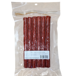 shopnathans.com Lone Crow all natural teriyaki uncured meat sticks in a clear vacuum-sealed package