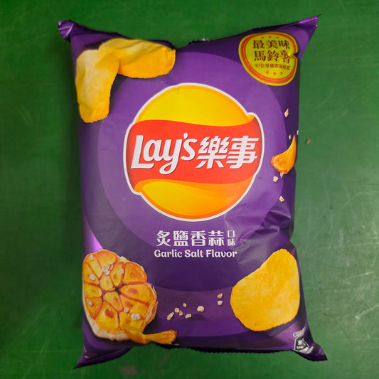 Lay's Roasted Salt & Garlic Flavor Chips 59.5g
