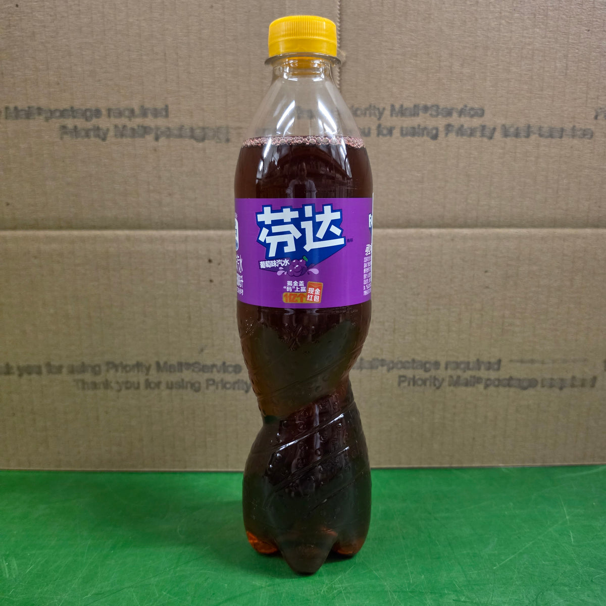 Fanta Grape Flavor Soda 500ml