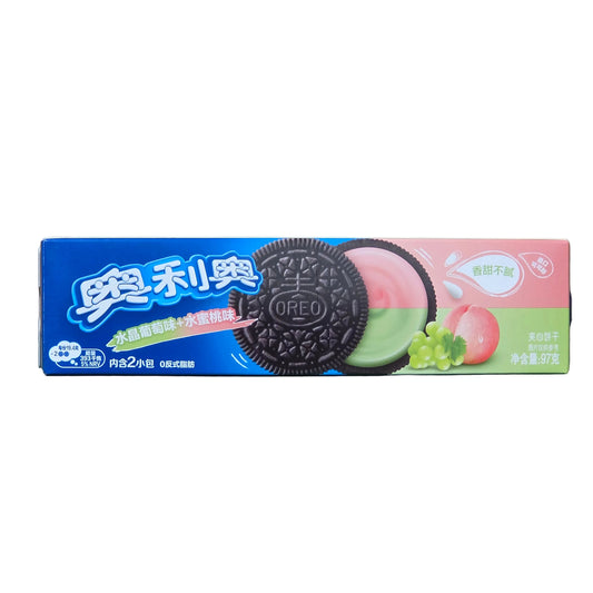 Oreo Crystal Grape & Peach Cream Flavor 97g