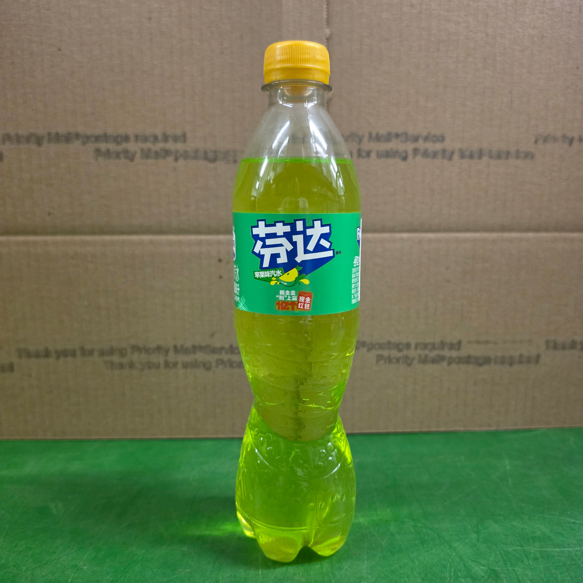 Fanta Apple Flavor Soda 500ml
