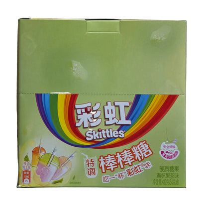 Skittles Lollipop Fruit Tea flavors 54g