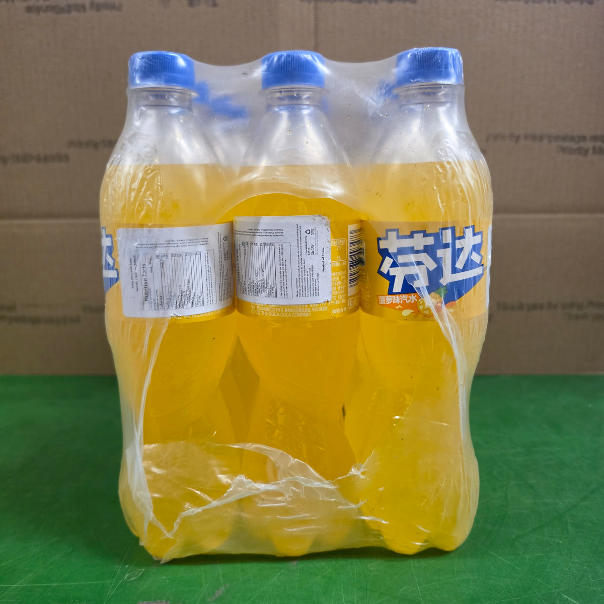 Fanta Pineapple Flavor Soda 500ml