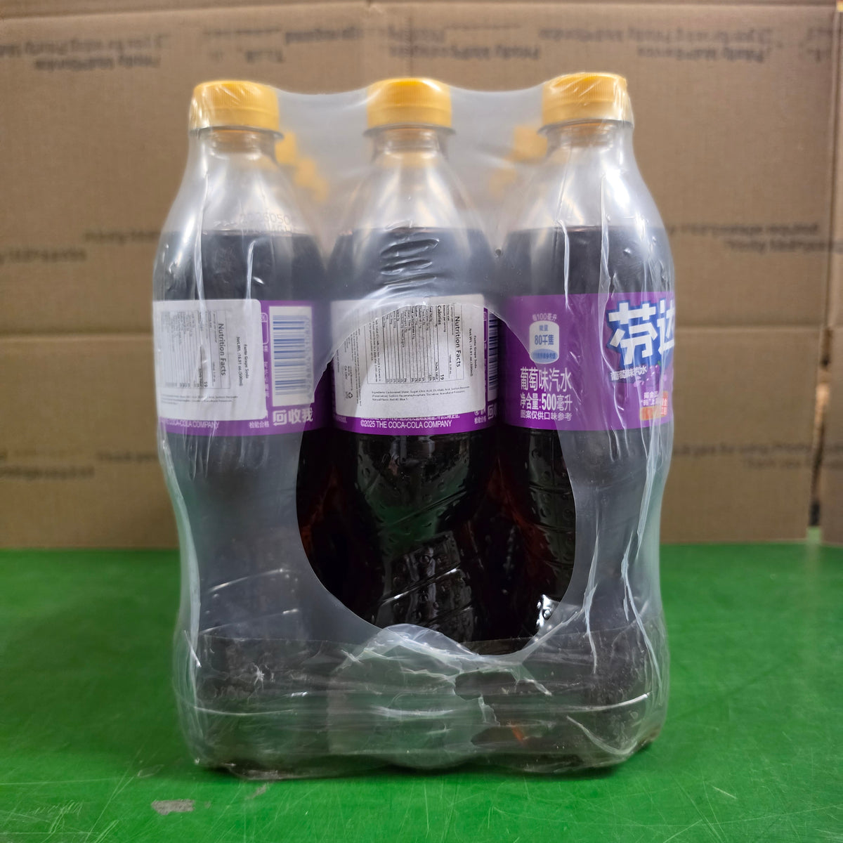 Fanta Grape Flavor Soda 500ml