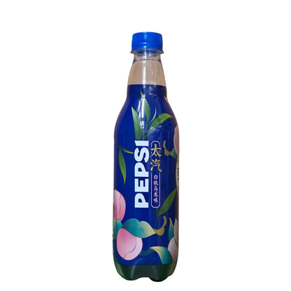 Pepsi White Peach Oolong Flavor Soda 500ml
