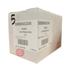 shopnathans.com bulk shipping box for Bubs Skalle Sour Lemon Raspberry gummy candy with product labels