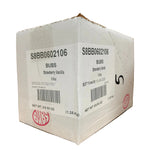 shopnathans.com bulk shipping box of Bubs Diamond Sour Strawberry Vanilla candy 5.5oz bags