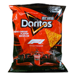 shopnathans.com Doritos Nacho Cheese tortilla chips in limited edition Formula 1 themed 68g packaging