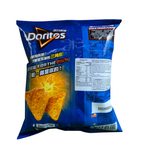 shopnathans.com Doritos Salted Shrimp with Pepper and Garlic flavor tortilla chips in a 40g blue snack bag