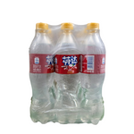 shopnathans.com Fanta Lychee flavor soda in a 3-pack of 500ml clear plastic bottles with yellow caps