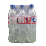 shopnathans.com Fanta Peach soda 500ml bottles in a plastic shrink-wrapped pack with blue caps and pink labels