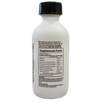 shopnathans.com Flow State Kava & Kratom Golden Milk supplement bottle showing nutrition facts label on wooden table