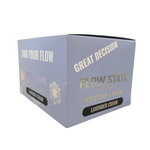 shopnathans.com Flow State Kava and Kratom Lavender Cream elixir box in light purple with bold white text