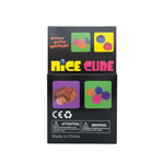 shopnathans.com Squishy Glitter Cube stress toy packaging featuring product illustrations and safety warnings