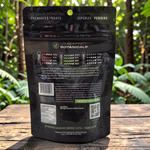 shopnathans.com Pure Infinity Botanicals Green Maeng Da Kratom capsules back of packaging with supplement facts