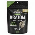 shopnathans.com Pure Infinity Botanicals Green Maeng Da Kratom capsules in a 50-count black resealable pouch.