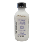 shopnathans.com Flow State Kava and Kratom lavender cream botanical shot bottle with dried lavender and stones