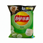 shopnathans.com Lay's Cucumber Flavor potato chips in a 70g green bag with FIFA World Cup branding