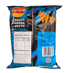 shopnathans.com Lay's Sizzling Squid potato chips bag back view showing nutrition facts and barcode