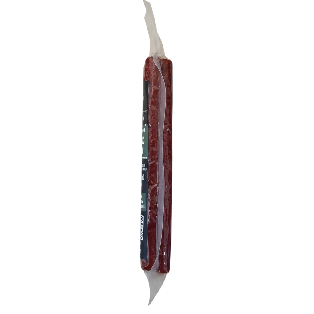 shopnathans.com Lone Crow Original Snack Stick in vacuum-sealed packaging, a savory 2oz natural meat snack.