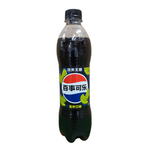 shopnathans.com Pepsi Zero Sugar Lime flavor soda in a 500ml plastic bottle with a black cap and citrus lime graphics