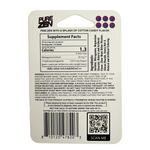 shopnathans.com Pure Zen Midnight Splash chewable tablet supplement facts label with ingredients and warning text