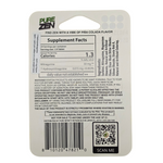 shopnathans.com Pure Zen Tropic Vibez supplement facts label showing ingredients and dosage for chewable tablets