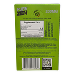 shopnathans.com Pure Zen Tropic Vibez 200mg full spectrum mitragynine chewable tablet supplement facts label