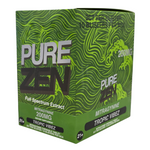 shopnathans.com Pure Zen Tropic Vibez 200mg full spectrum mitragynine chewable tablet box with green wave pattern